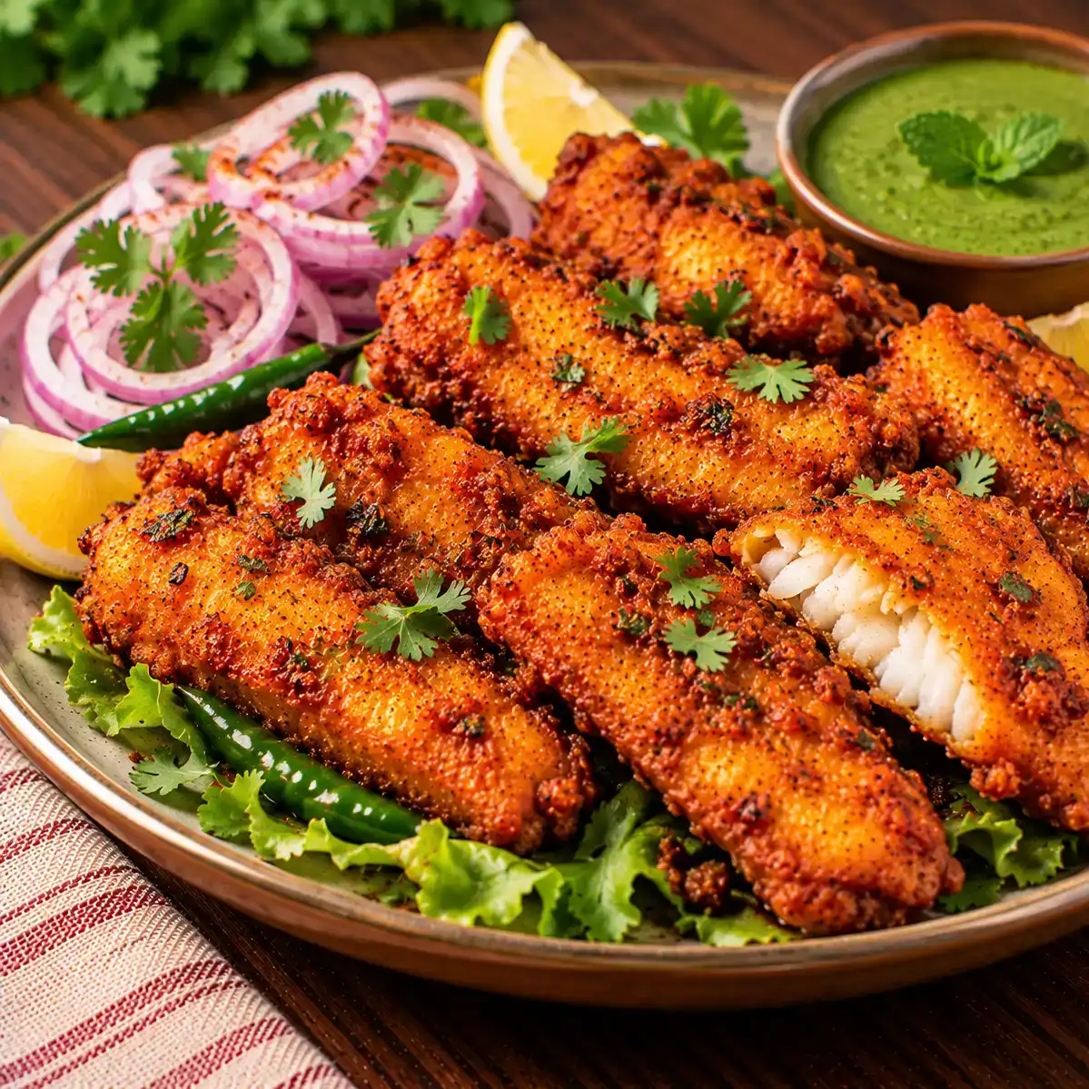 Fish Amritsar — Experience the iconic street food of Amritsar at Apna Bazar - Eatery